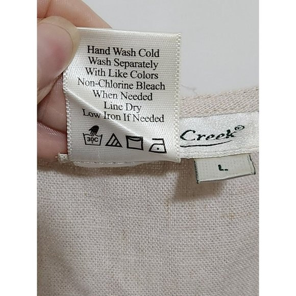 Coldwater Creek Women's Linen Blend Tank - Picture 4 of 6